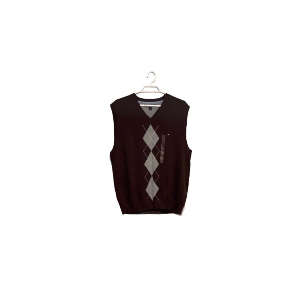 🆕 Tommy Hilfiger Argyle Vest - Men’s Size Large